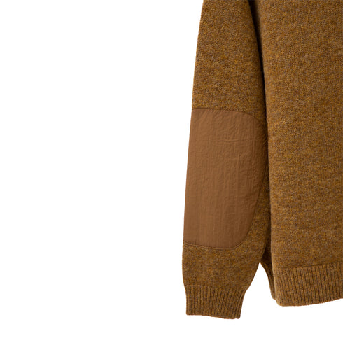 And Wander Shetland Wool Cardigan Camel 5742284361 Degli Uberti